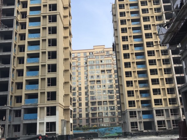 真石漆外墙丨工程案例 健康苹果真石漆，品质构筑人文家园