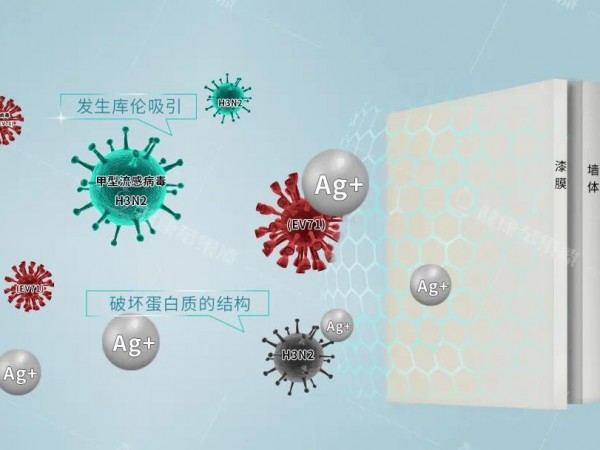 健康苹果抗病毒涂料，保卫家居健康！